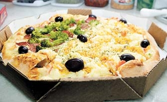Mais de 56 sabores entre doces, calzones e light